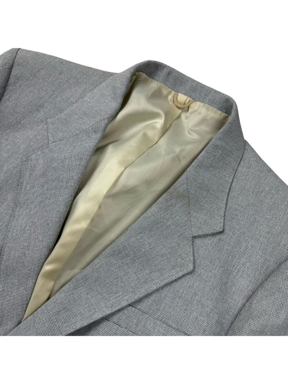 VTG Levi’s Men’s Wool Blend Action Suit Blazer Jacket Gray • 42R